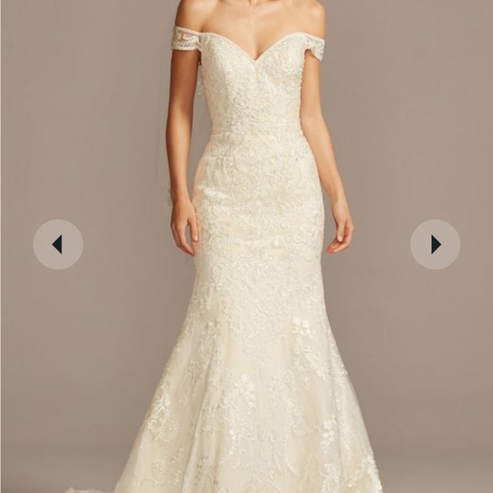 New Oleg Cassini wedding dress